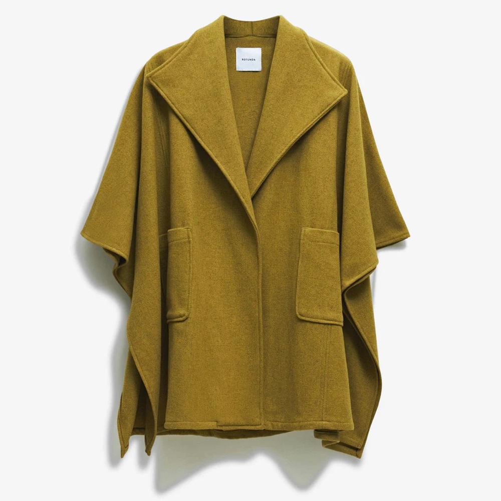 Nica Wool Coat (Pistachio) by Rotunda